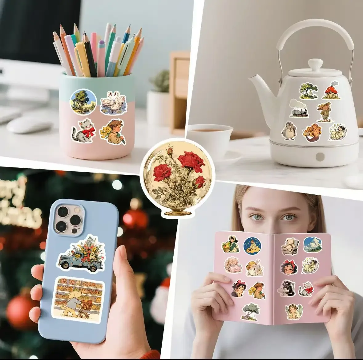 50-пасторальные наклейки в стиле граффити в стиле комиксов - Фотография_6