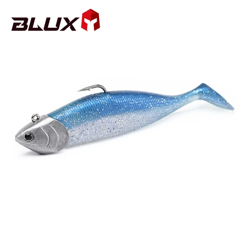 Blux blod shad 80 мм 105 мм мягкая