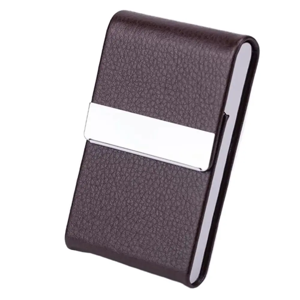 Чехол для визитных карточек из искусственной кожи