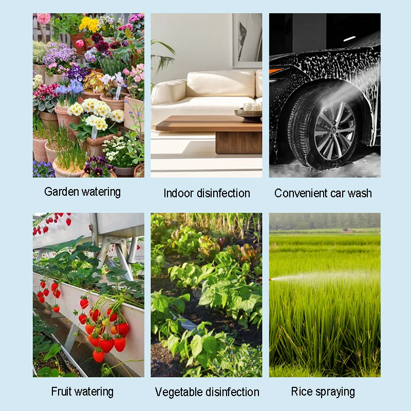 Портативный многоцелевой распылитель для дезинфекции высокого давления - Фотография_6