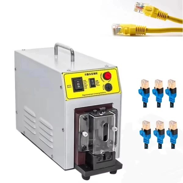 Dy-5130 полуавтоматическая машина для обжима проводов и кабелей rj45 - Фотография_2