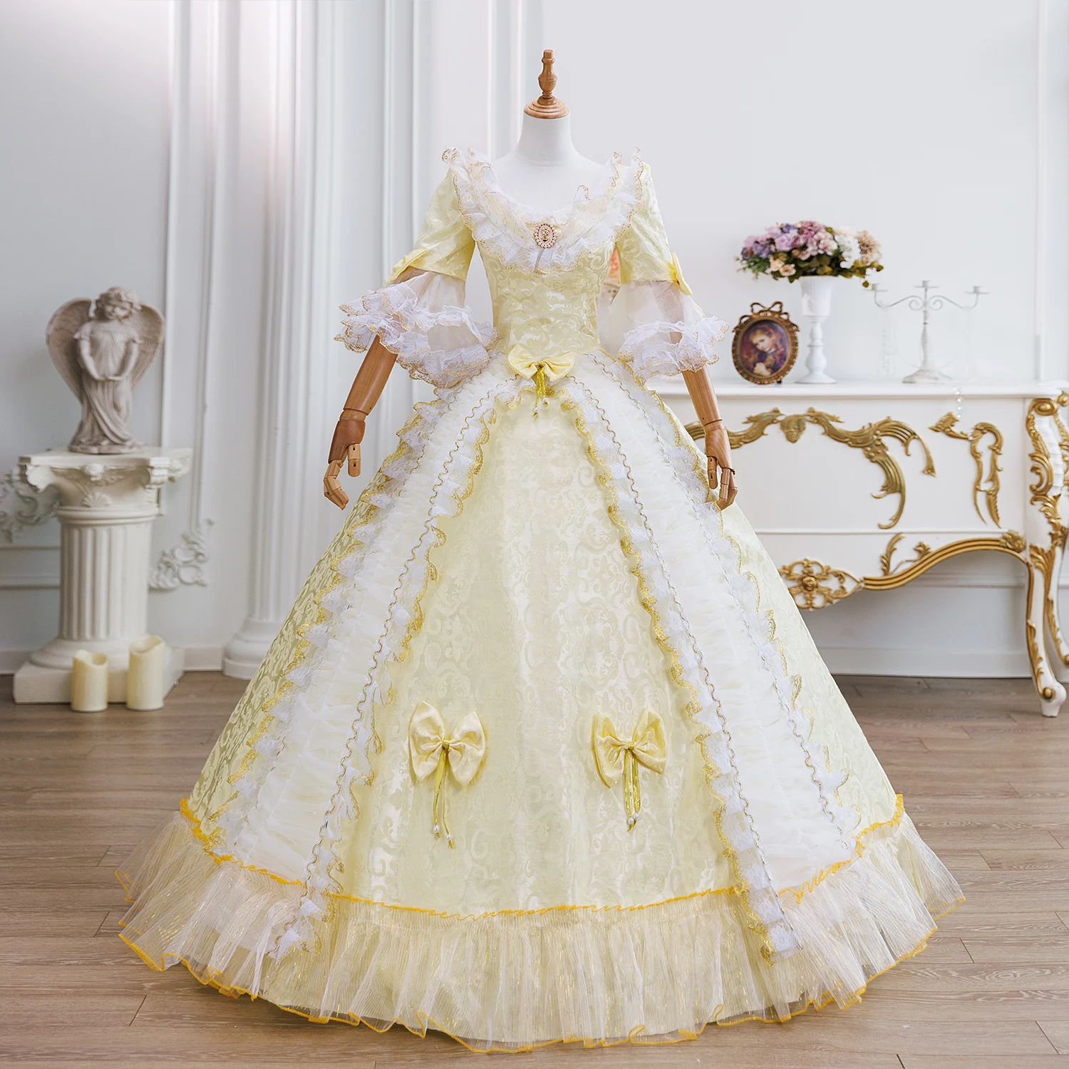 Грузинское свадебное платье на шнуровке - Фотография_5