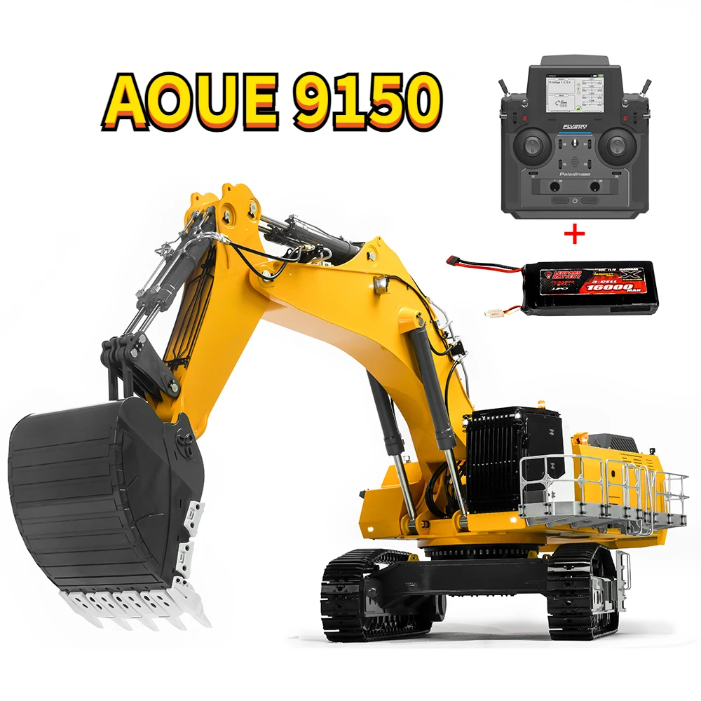 Aoue 9150 rc экскаватор 1/14 гидравлический