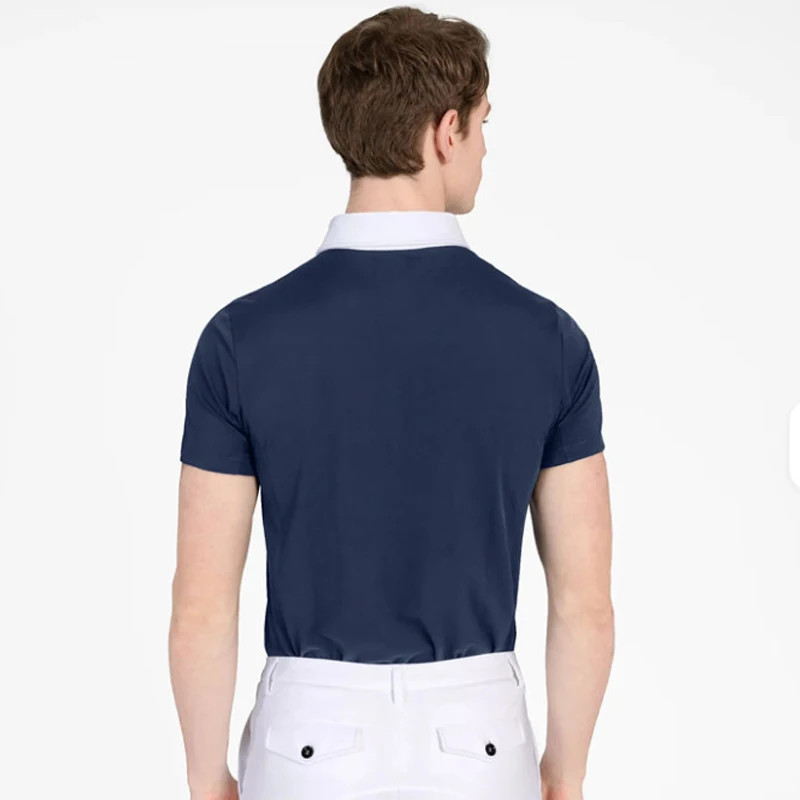 Mxllina мужские футболки с короткими рукавами для верховой езды - Фотография_3