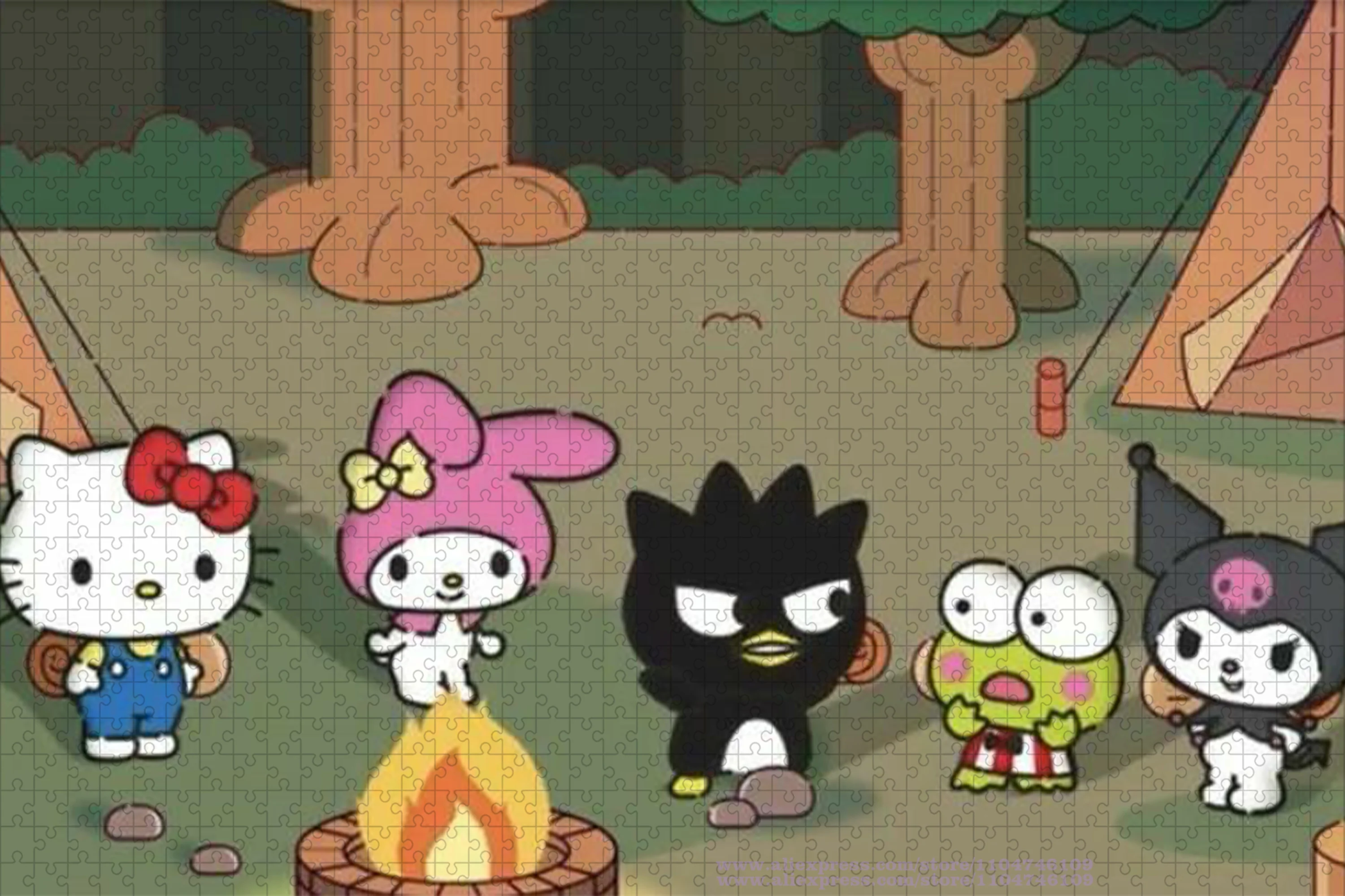 Пазл с персонажами sanrio - Фотография_2