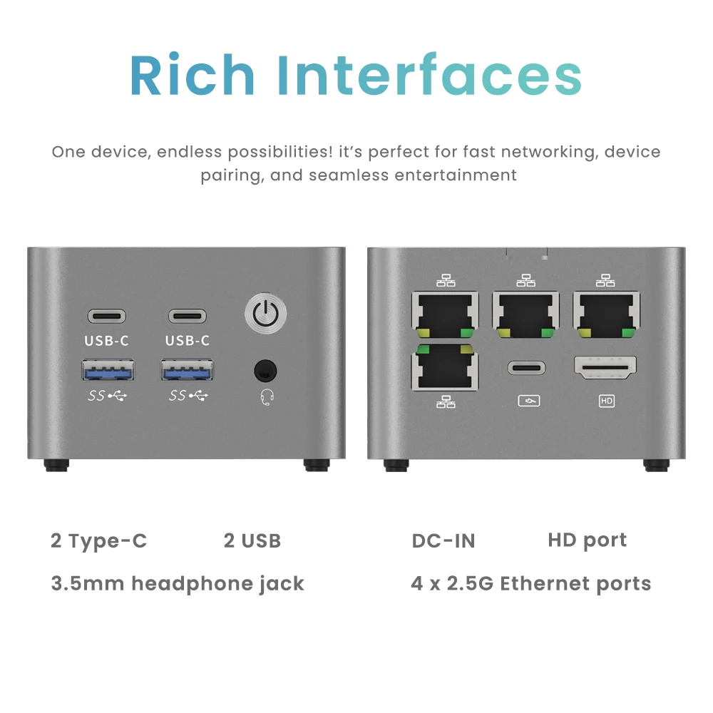 Мини-пк genmachine amd ryzen 3 5425u 4 - Фотография_3