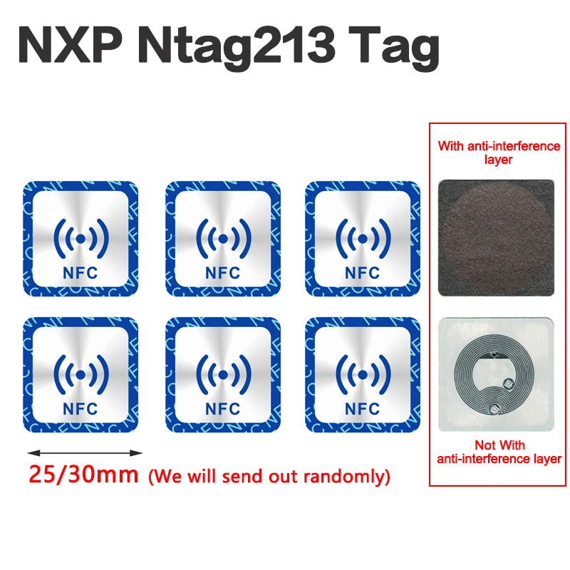 Наклейки nfc, бирка iso14443a - Фотография_3
