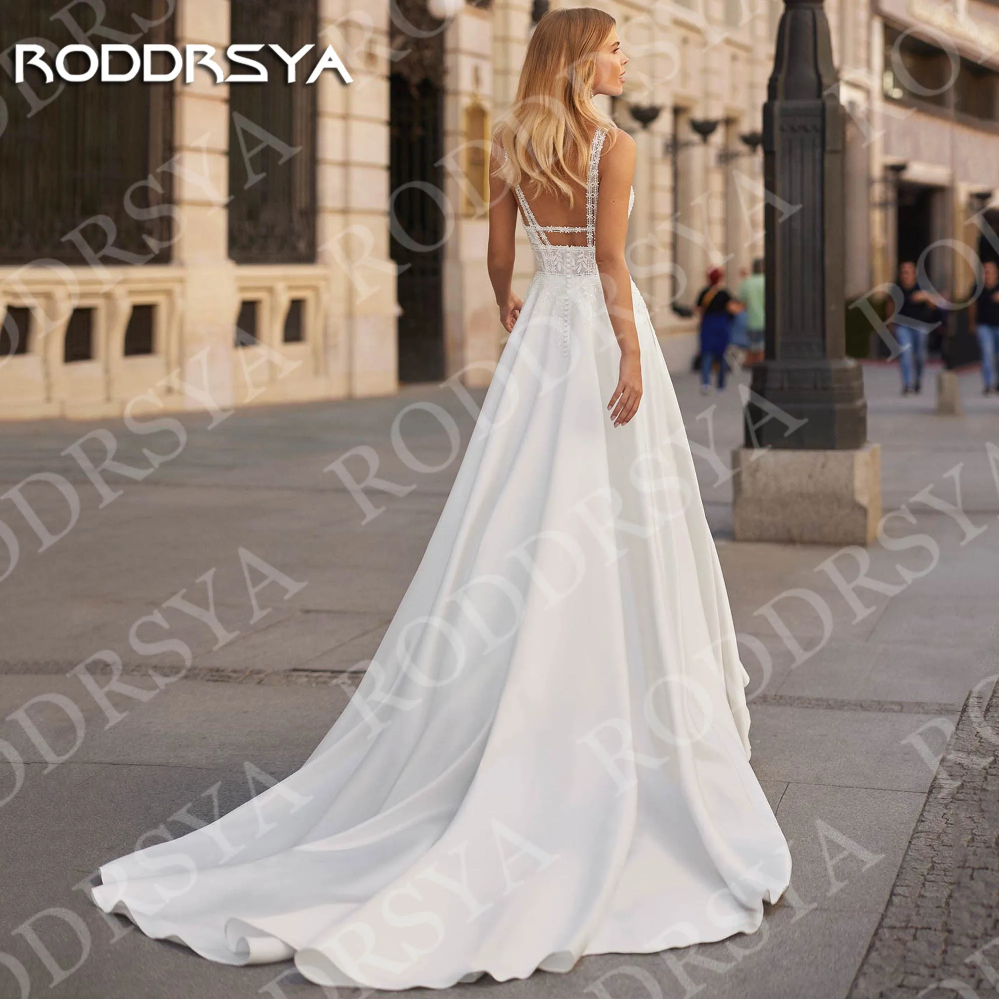 Roddrsya свадебные платья без рукавов - Фотография_2