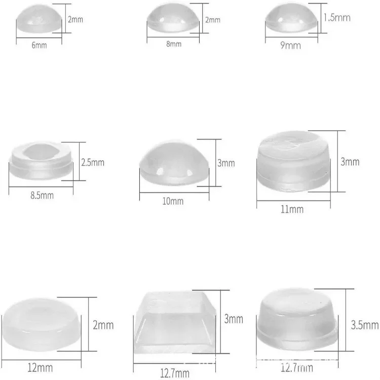 Прозрачные силиконовые бамперы