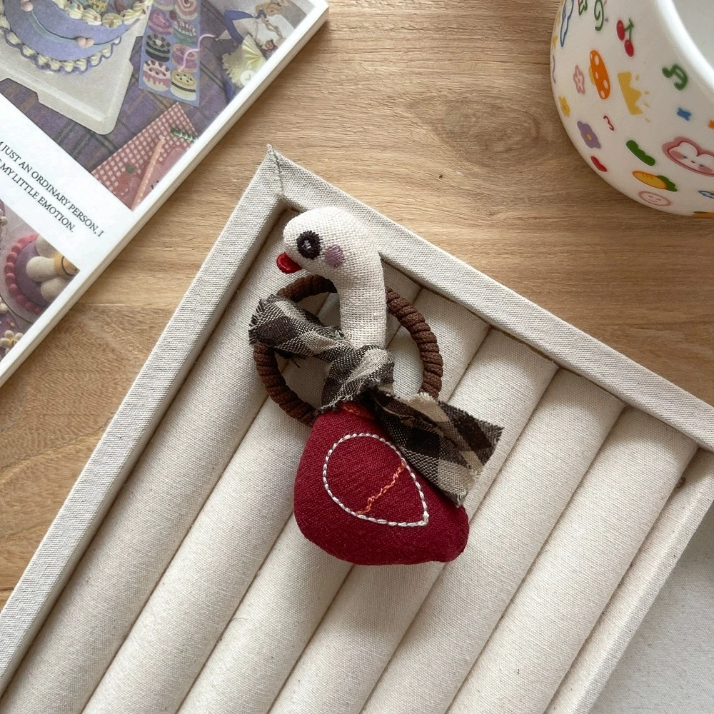 Эластичные ленты для волос с героями мультфильмов для девочек - Фотография_3