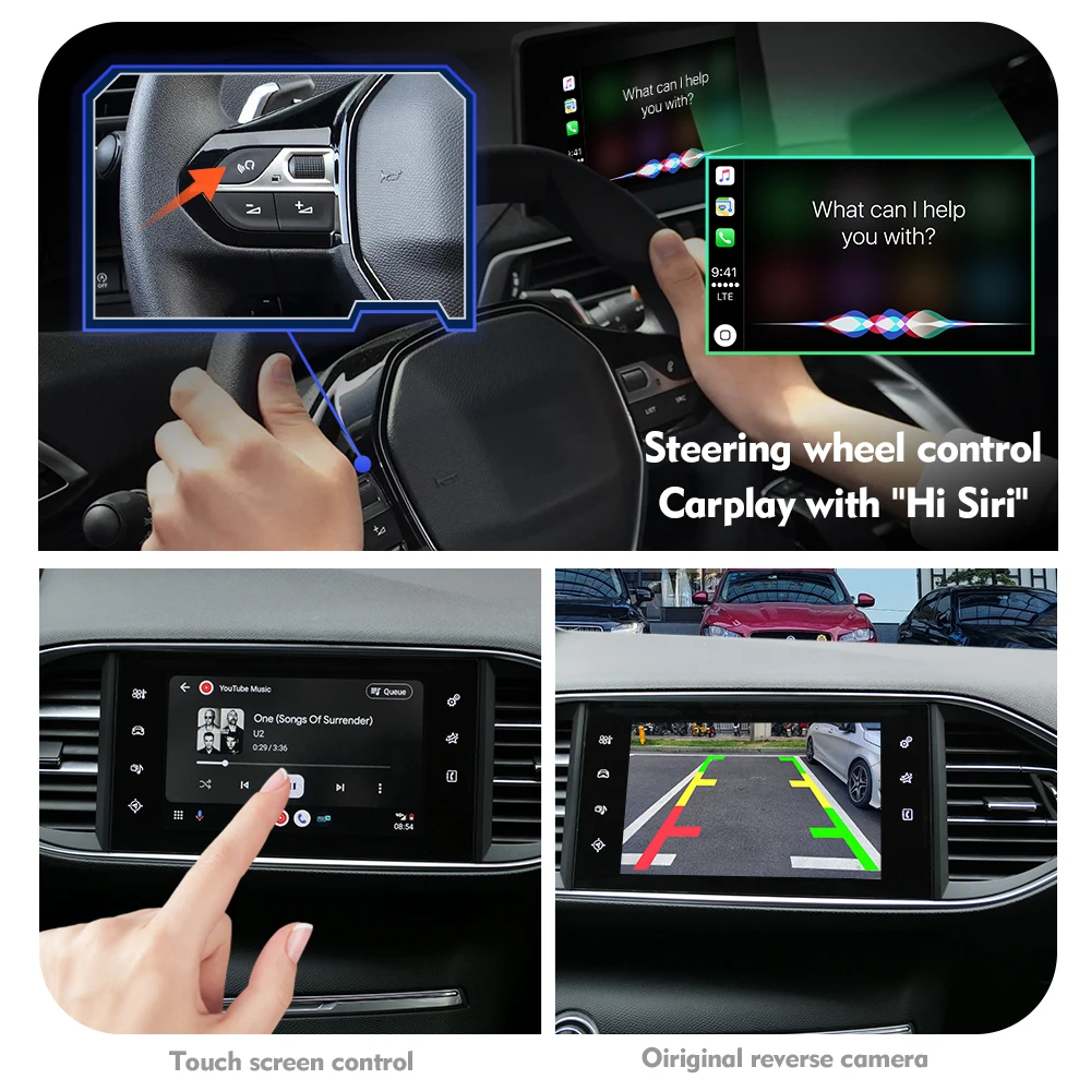 Беспроводной carplay android auto - Фотография_5