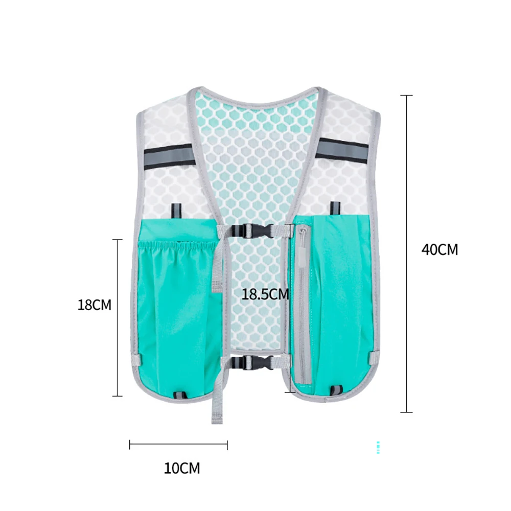 Рюкзак для бега, жилет с бутылкой, - Фотография_3