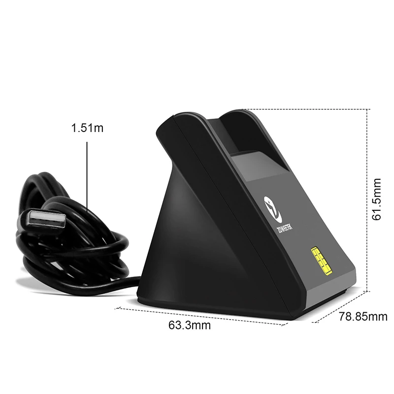 Устройство считывания смарт-карт zoweetek zw-12026-3 emv usb 2 - Фотография_6