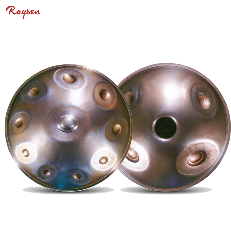 Ручной барабан высокого качества 9-17 note handpan 14 note d kurd - Фотография_2