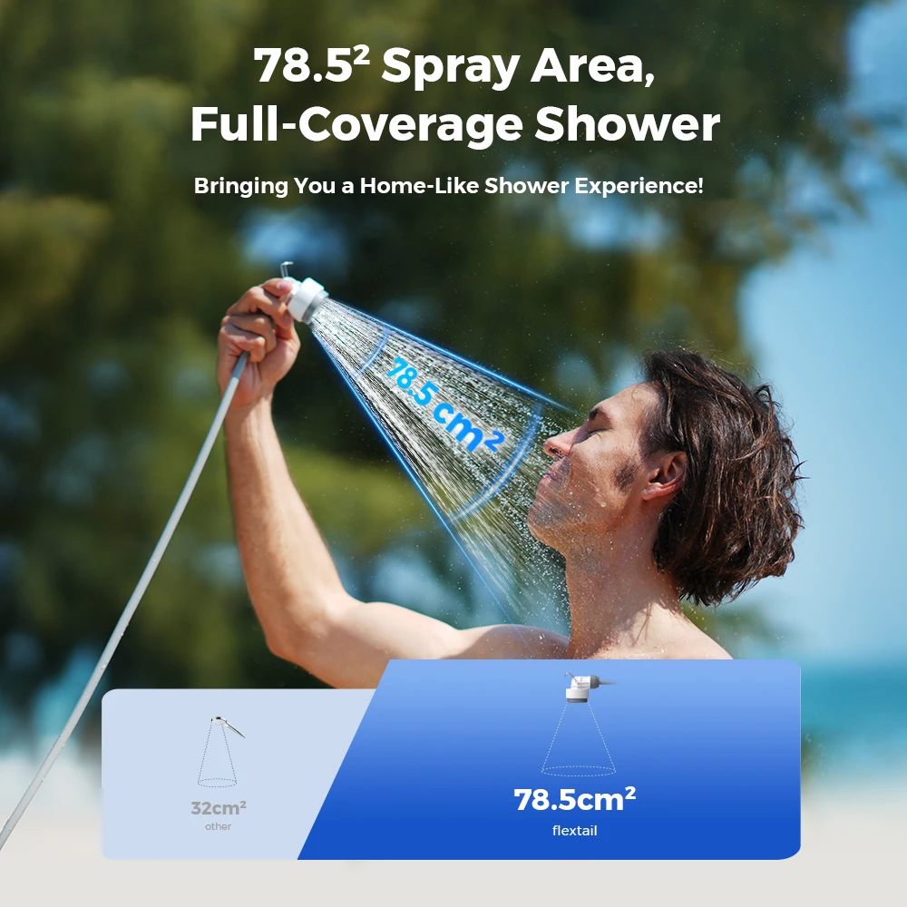 Flextail tiny shower - портативный - Фотография_4