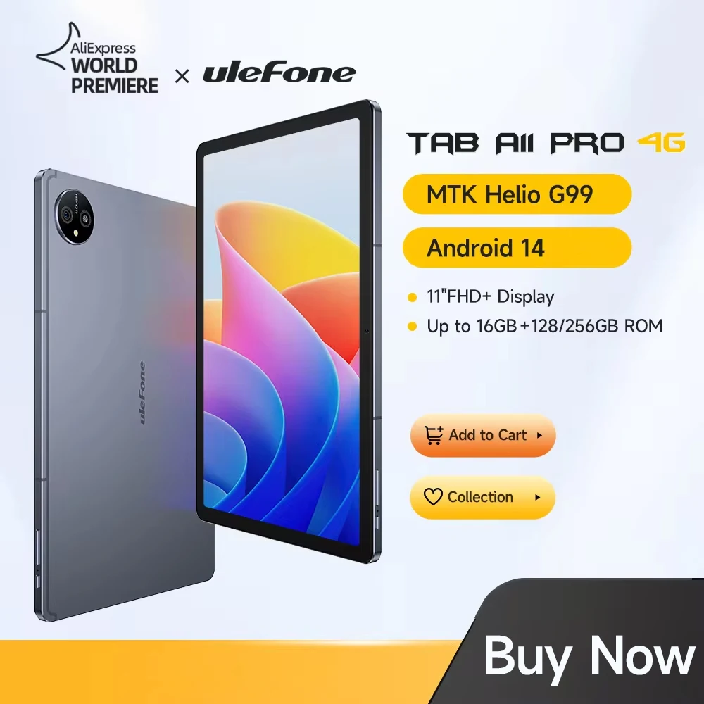 【мировая премьера】 планшет ulefone tab a11 pro