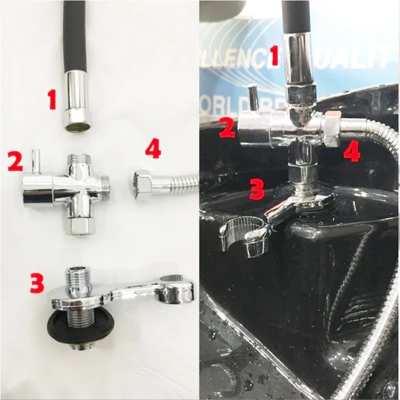 Заводская поставка головной спа с циркуляцией воды - Фотография_6