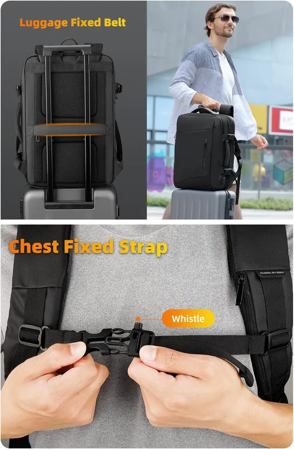 Мужской дорожный рюкзак mark ryden - Фотография_4