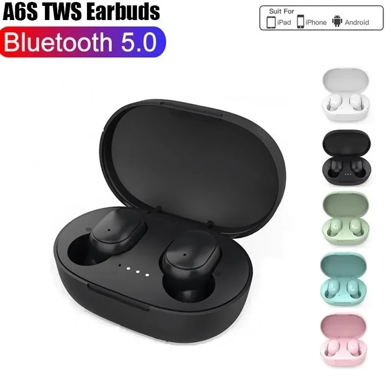 A6s tws наушники беспроводные bluetooth 5