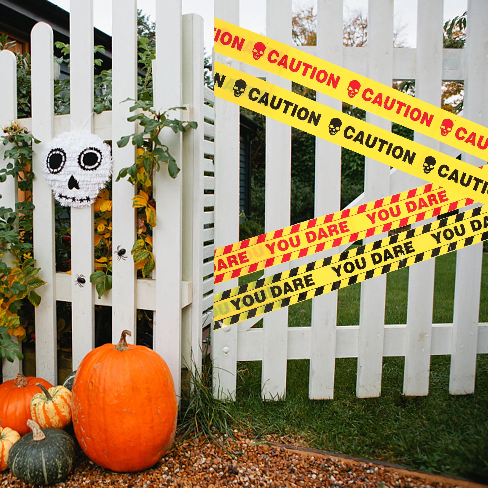 Предупреждающая лента на хэллоуин - Фотография_3