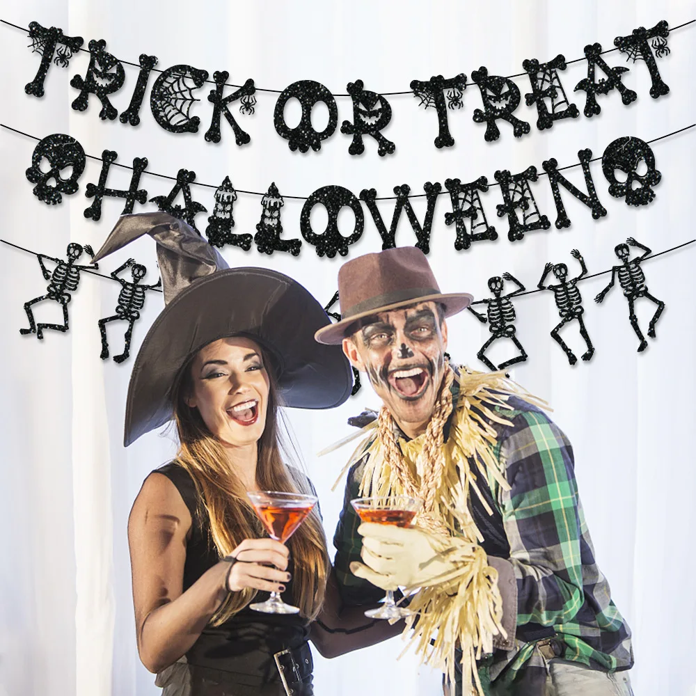 1 набор, баннер на хэллоуин - Фотография_3