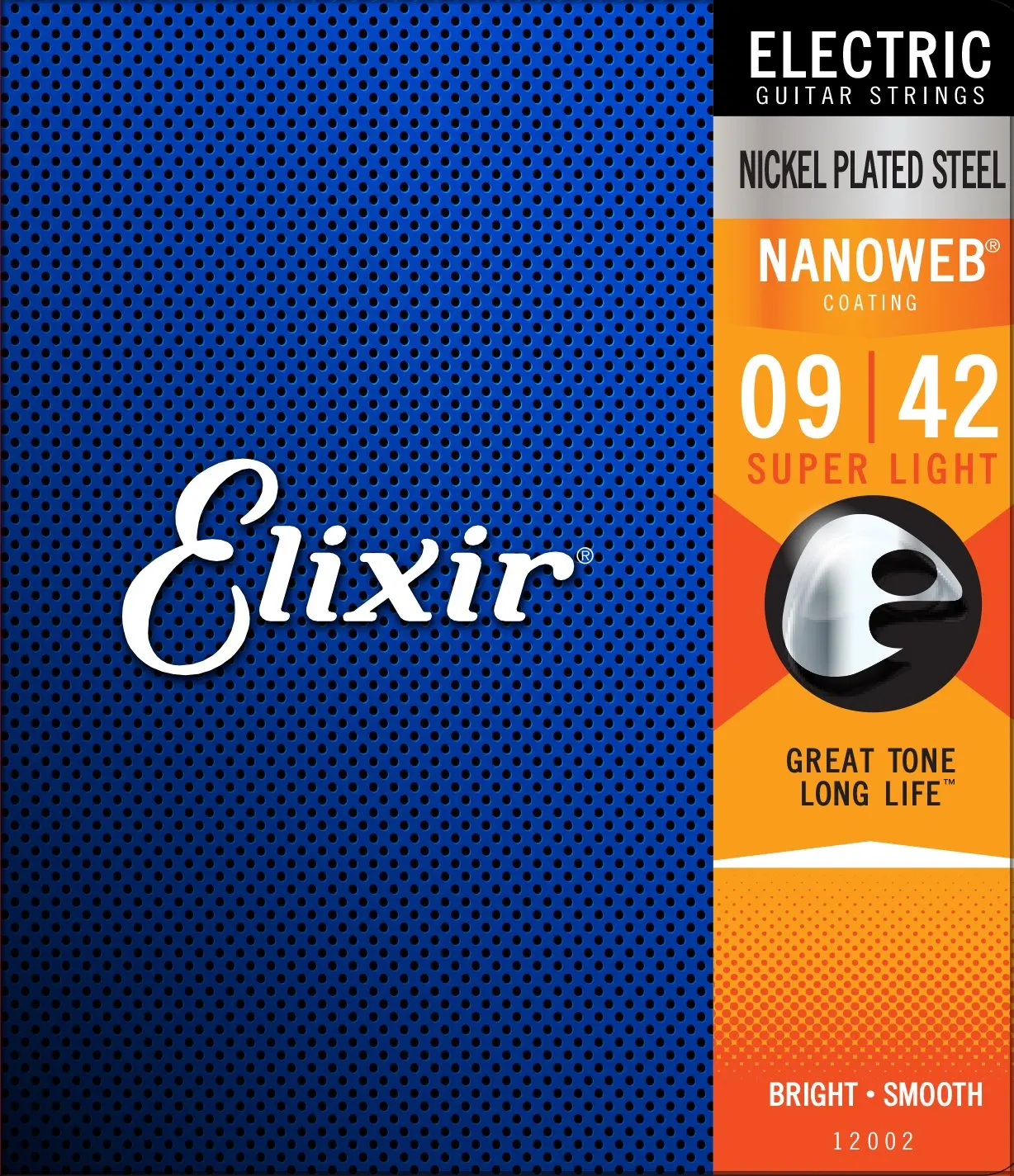 Струны для электрогитары elixir с покрытием nanoweb