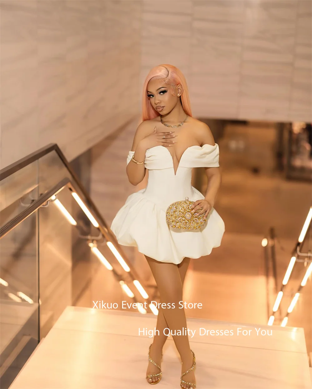 Xikuo простые атласные свадебные - Фотография_2