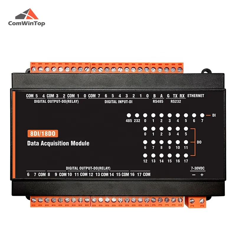 Контроллер mb328b 8di+18do ethernet - Фотография_2