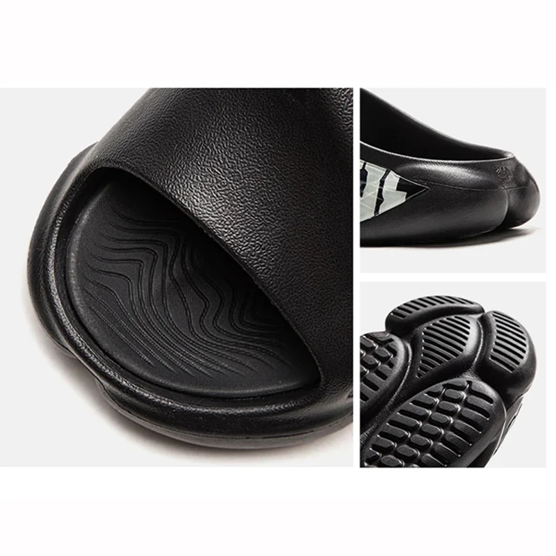 Мужские уличные тапочки li-ning badfive slide og - Фотография_3