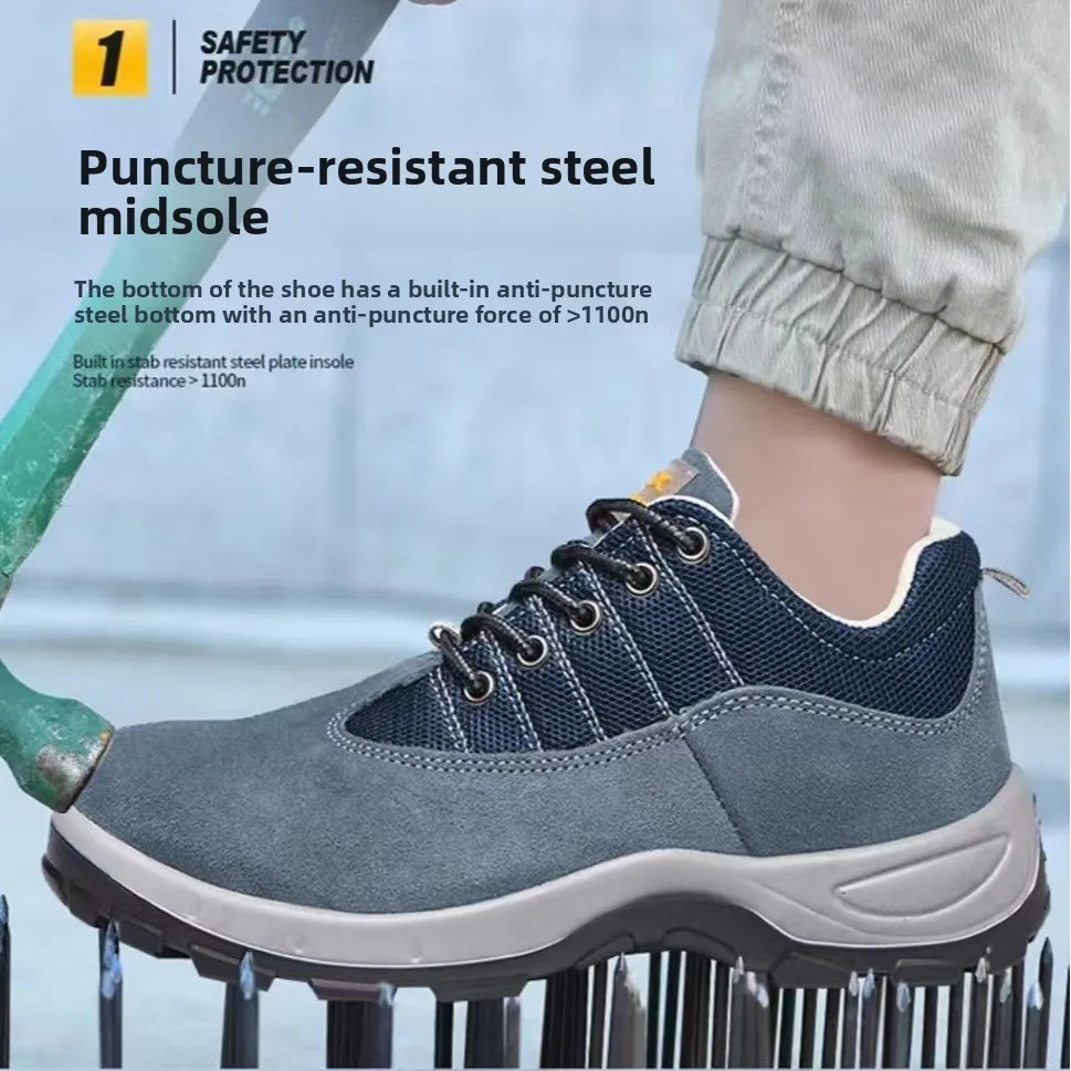 Мужская рабочая обувь из замши - Фотография_2