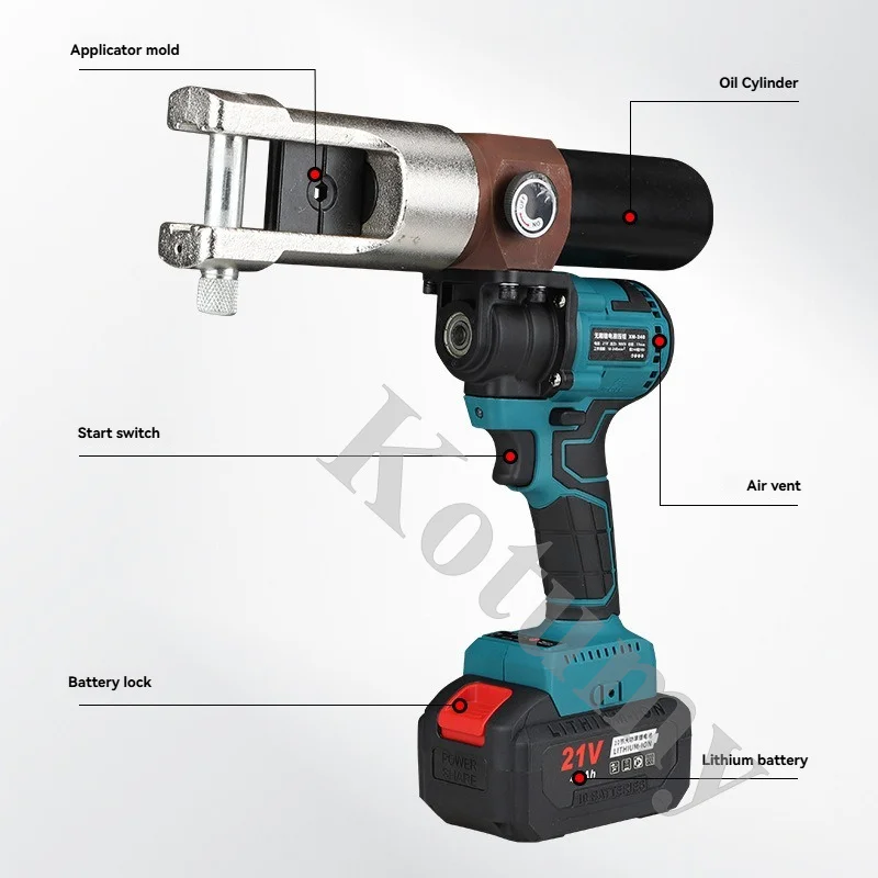 Xm-70 xm-240 аккумуляторные гидравлические - Фотография_4