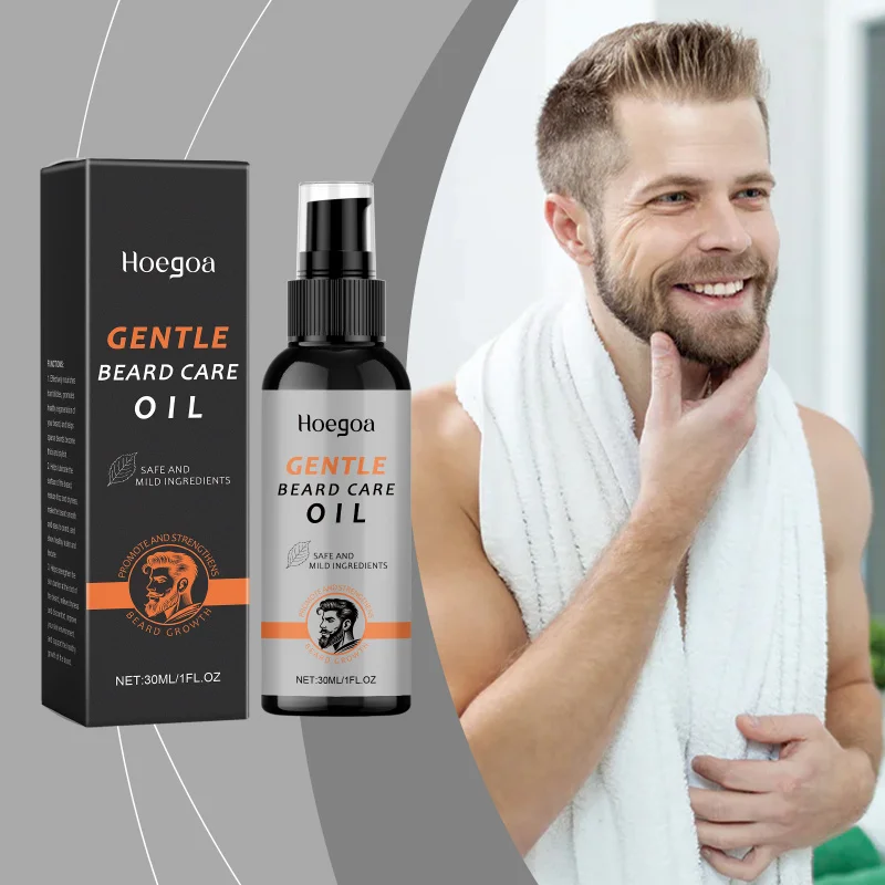 Мужское масло для бороды для ухода за ростом – натуральное увлажнение