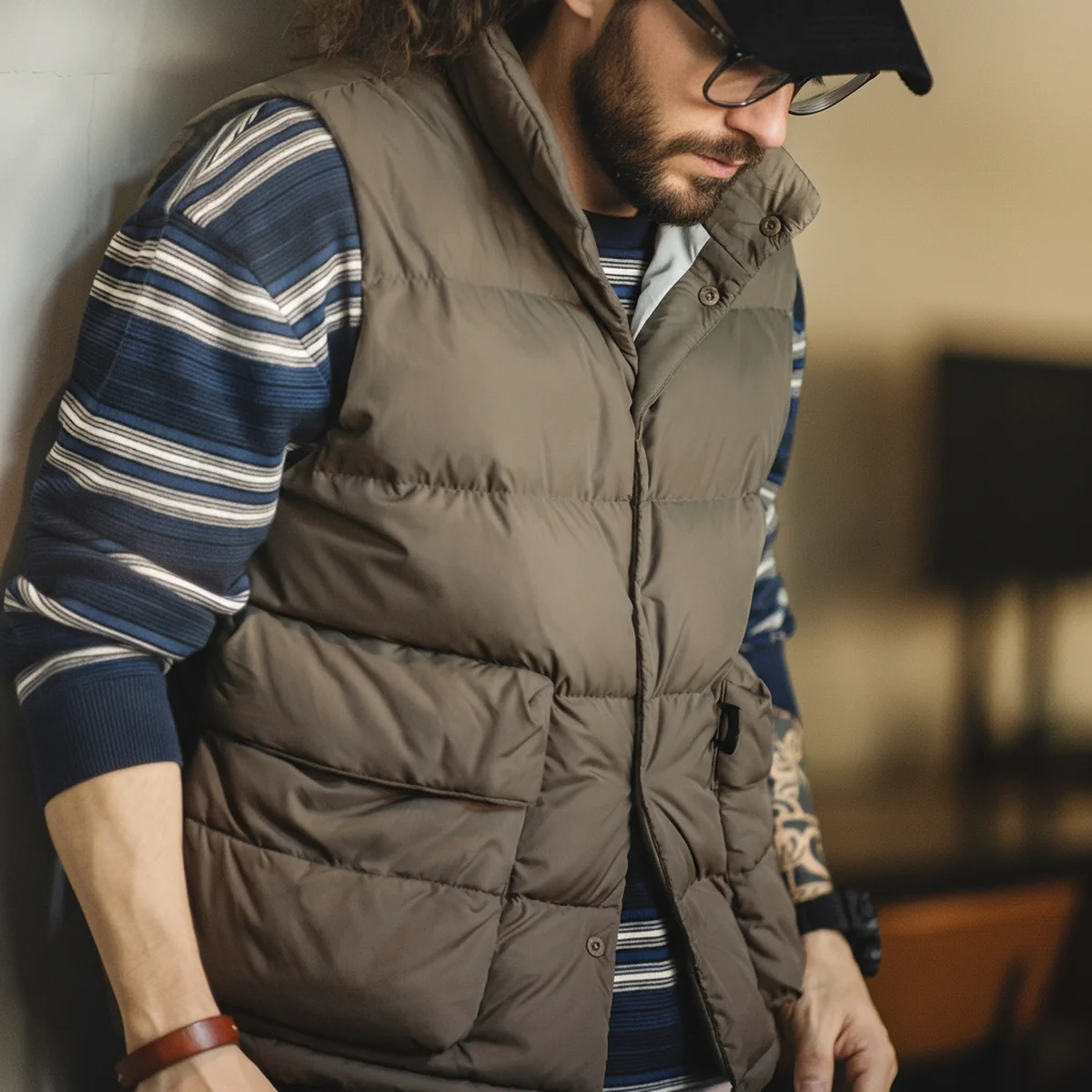 Maden мужская жилетка на утином - Фотография_2