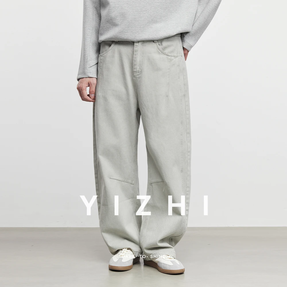 Весна и осень новые мужские повседневные - Фотография_3