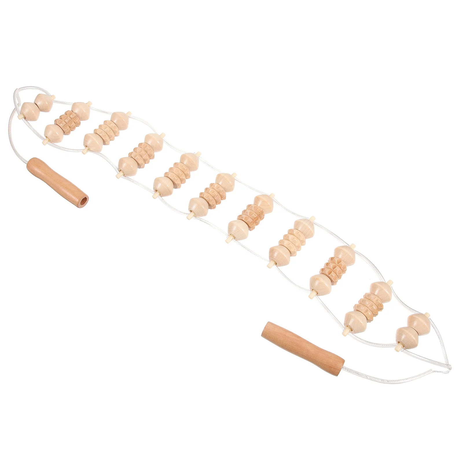 Деревянный роликовый массажер для спины - Фотография_6