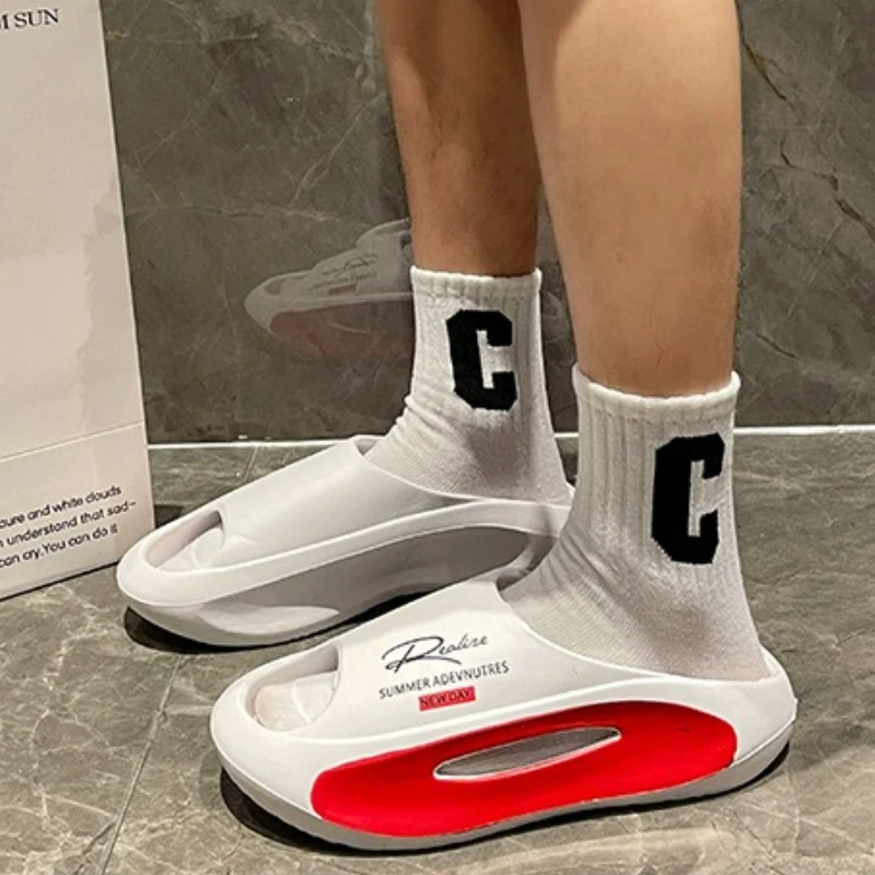 Мужские тапочки, модные тапочки, - Фотография_3