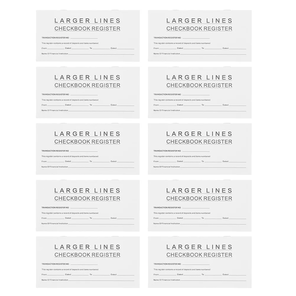 Чековая книга, пустой журнал передачи - Фотография_4