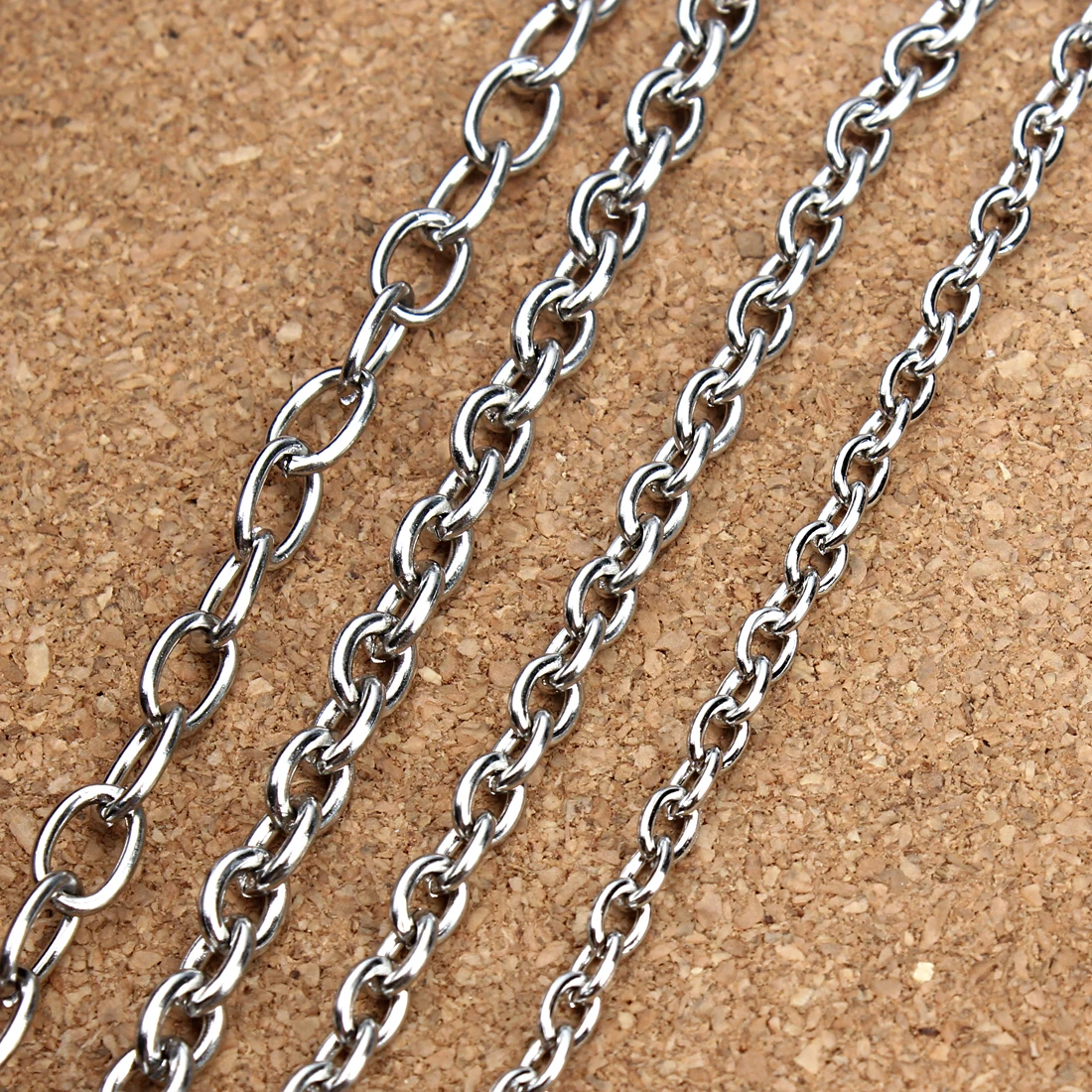 3 4 5 6 8 мм цепи из нержавеющей - Фотография_3