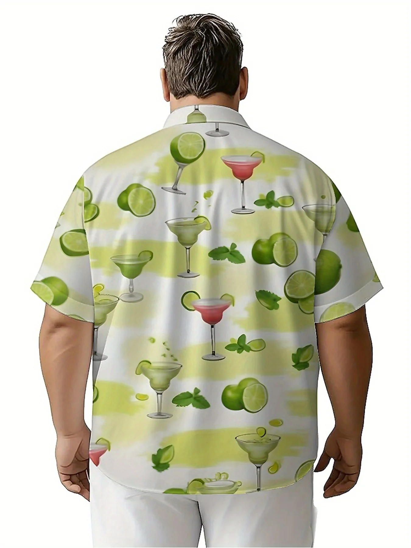 Мужские гавайские рубашки больших - Фотография_3