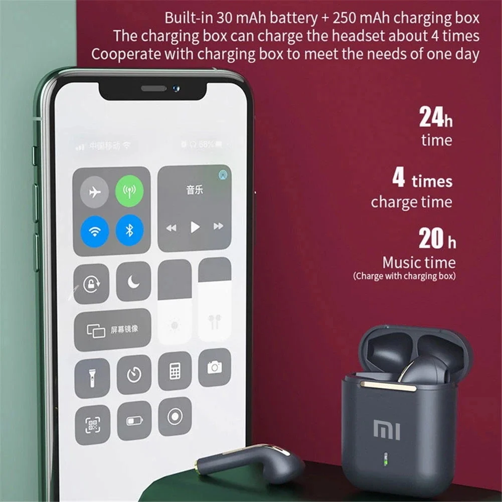 Беспроводная bluetooth-гарнитура xiaomi j18 - Фотография_3