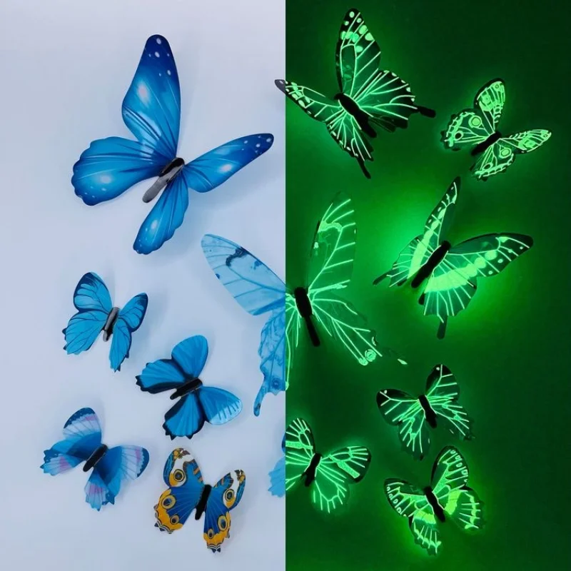 Модные 3d светящиеся бабочки