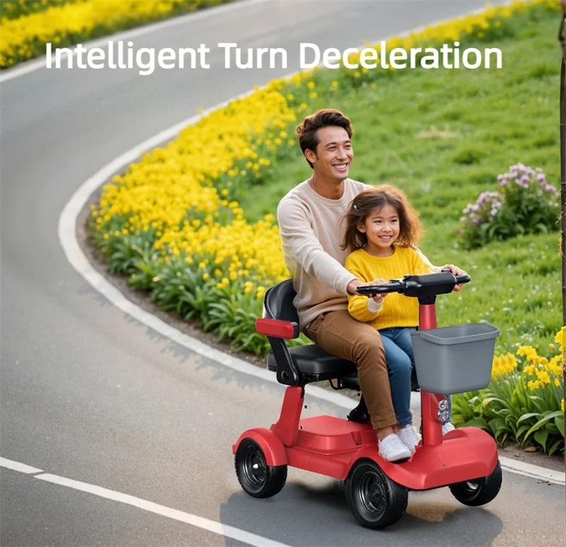 Предварительно собранный четырехколесный мобильный скутер - Фотография_6