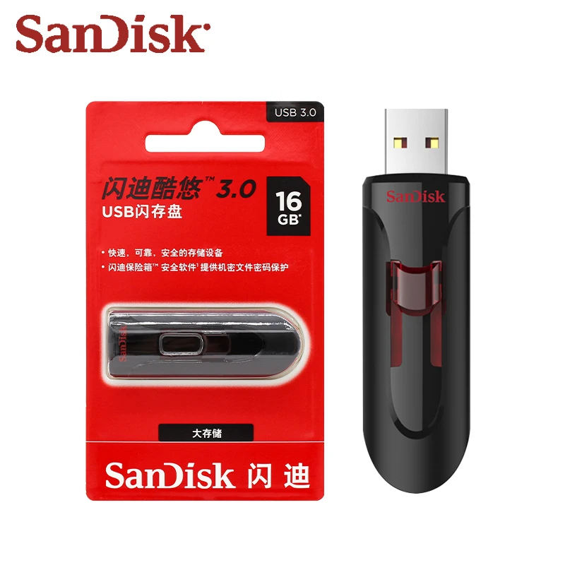 Оригинальный sandisk cz600 usb 3.0 pen drive - Фотография_4
