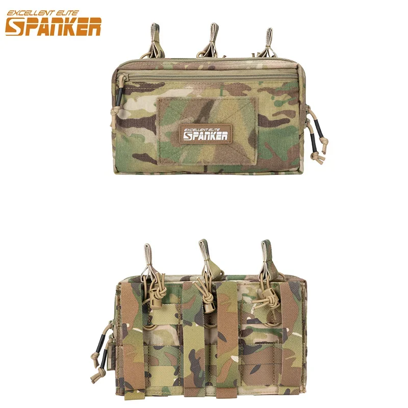 Тактическая сумка molle с тройной сумкой для журналов