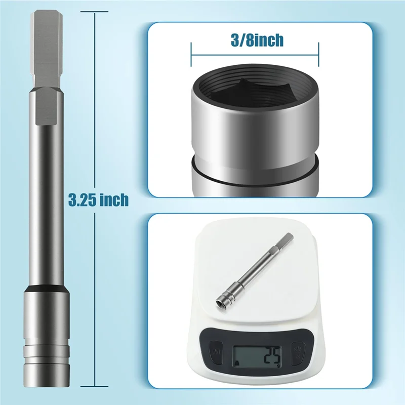 Удлинитель бит-шуруповерта kycor - Фотография_6