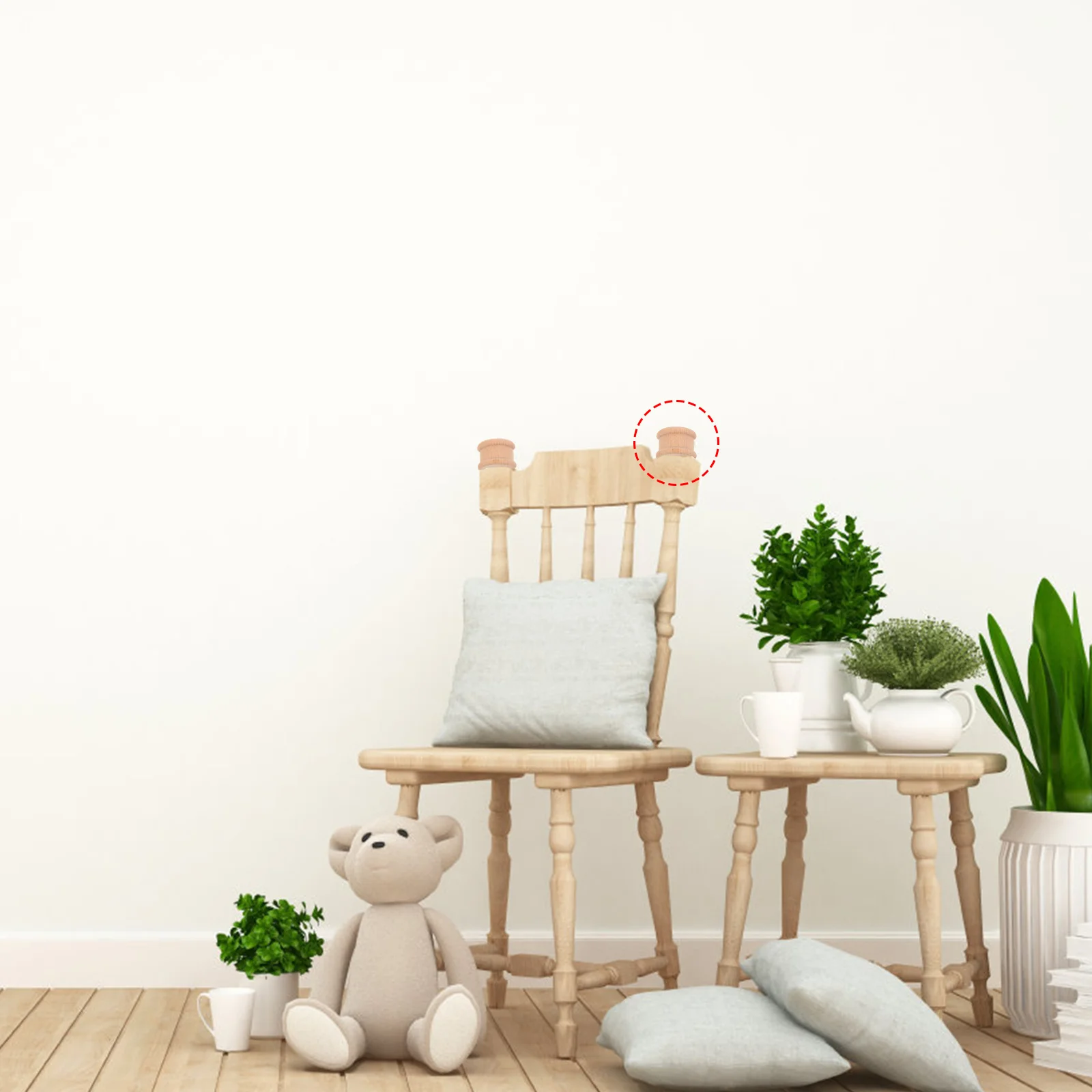 Лестничный шпиндель из цельного дерева