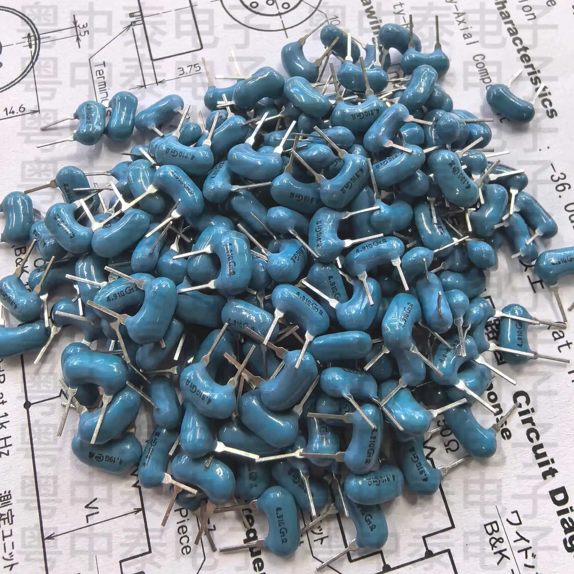 Керамический резонаторный фильтр csa4.19mg 2-контактный 4