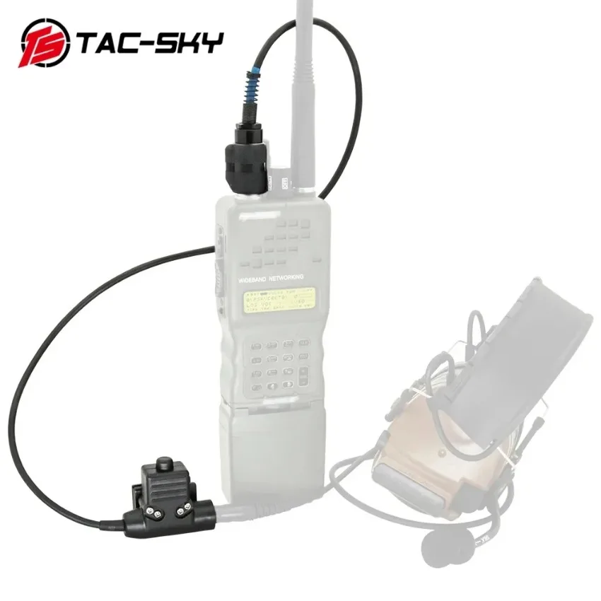 Тактическая гарнитура tac-sky ptt