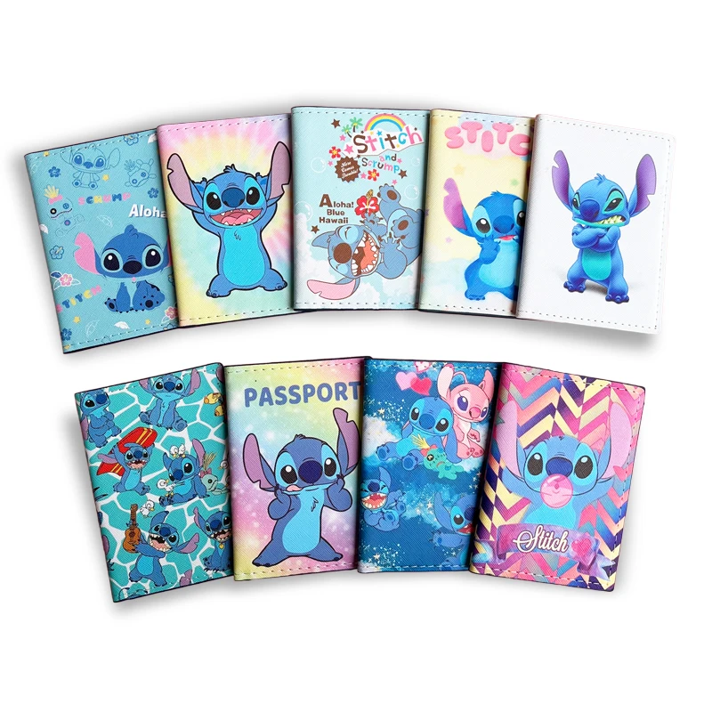 Обложка для паспорта disney stitch из искусственной кожи