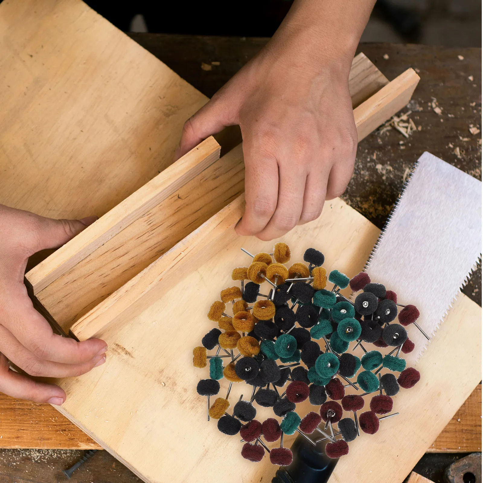 Набор шлифовальных кругов для полировки - Фотография_4